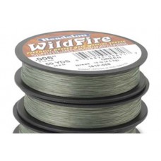 Beadalon 161P-008 Wildfire Beading Thread, 0.15mm, Green, 45m spool