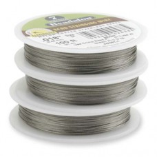 Bright, 0.15", 30ft Reel Beadalon 7 Strand  Beading Wire, JW02T-0