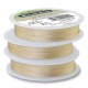 Silver Gold Colour 0.018" Beadalon 7 Strand Wire, 100ft Reel, JW03SG-1