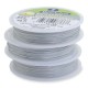JW02NS-1, 7 Strand Wire, Satin Silver Colour, 0.015", 100ft Reel