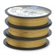 Beadalon JW17GP-15FT 19 Strand Wire, Gold Plated, 0.024", 15ft Reel