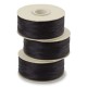 Nymo Beading Thread, Size F (0.35mm), Black