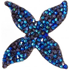 Swarovski Crystal Rock Quatro 44.5mm Bermunda Blue Crystal
