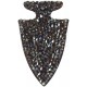 Swarovski Crystal Rock Arrow 63.5x31.7mm Silvershade Crystal