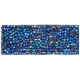 Swarovski Crystal Rock Rectangle 63.5x25mm Bermuda Blue Crystal