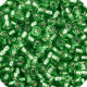 Lime Green Silver Lined, Size 11/0, 22g Lime Green Silver Lined, Size 11/0, 22g