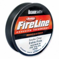 Fireline Thread, 4lb Smoke Grey 50yd 0.005