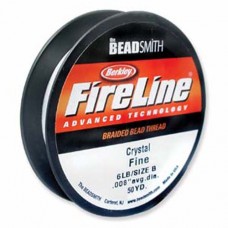 Fireline Thread, 8lb Crystal Clear 125yd 0.007