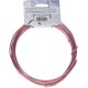 Aluminium Wire 12ga (2.5mm)  30ft Round Rose