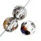 Zarite Half Coated Preciosa 8mm Crystals, 5" Strand 