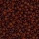 Dark Topaz Transparent Matte, Miyuki 11/0 Seed Beads, Colour 0134F, 250 Grams