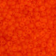 Orange Transparent Matte, Miyuki 11/0 Seed Beads, Colour 0138F, 250 Grams