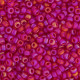 Ruby Transparent AB Matte, Miyuki 11/0 Seed Beads, Colour 0141FR, 250 Grams