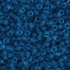 Capri Blue Transparent, Miyuki 11/0 Seed Beads, Colour 0149, 250 Grams