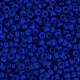 Bulk Bag Cobalt Blue Opaque Miyuki 11/0 Seed Beads, 250g, Colour 0414