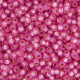 Bulk Bag Light Rose Silver Lined Opal Dyed Alabaster Miyuki 11/0 Seed Beads, 250g, Colour 0556 Bulk Bag Light Rose Silver Lined Opal Dyed Alabaster Miyuki 11/0 Seed Beads, 250g, Colour 0556
