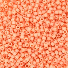 DB2111 Duracoat Opaque Dyed Peach, Size 11/0 Miyuki Delica Beads, 50gm bag
