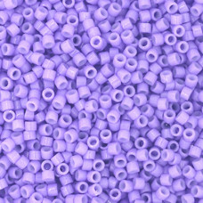 DB2138 Duracoat Opaque Dyed Light Purple, Size 11/0 Miyuki Delica Beads, 50gm ba...