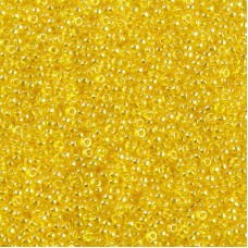 Transparent Yellow Luster, Miyuki 11/0 Seed Beads, Colour 0163, 250 Grams