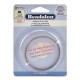21 Gauge Half Round German Wire,  4M, Antique Brass