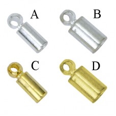 Beadalon CordEnds - Gold 1.5mm 304A-011 - pack of 144 pieces