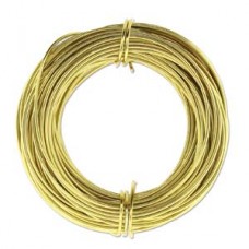 Light Gold 18ga Aluminium Wire, 39ft (11.7m)