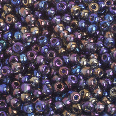 Transparent Grey AB, Size 6/0, 22g