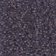 DB0386 Matte Trans. Dried Lavender Luster, Size 11/0 Miyuki Delica Beads, 50g approx.