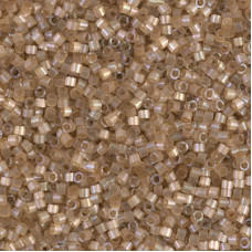 DB1802 Shell Dyed Satin Silk, Size 11/0 Miyuki Delica Beads, wholesale pack of 5...