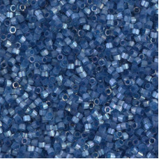 DB1811 Dusk Blue Dyed Satin Silk, Size 11/0 Miyuki Delica Beads, wholesale pack ...