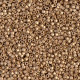 DB1834F Duracoat Galvanised Matte Champagne, Colour Code 1834F, Size 11/0 Miyuki Delica Beads, 5.2g approx.