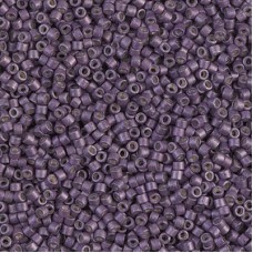 DB1174 Galvanized Matte Eggplant, Size 11/0 Miyuki Delica Beads, 50g Wholesale P...