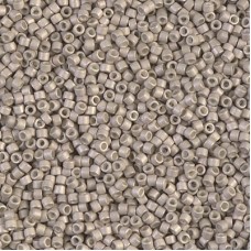 DB1176 Galvanized Matte Ash Grey, Size 11/0 Miyuki Delica Beads, 50g Wholesale P...