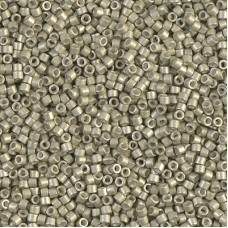 DB1181 Galvanised Semi-Frosted Aloe, Size 11/0 Miyuki Delica Beads, Wholesale 50...