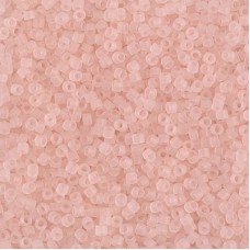 DB1263 Matte Transparent Pink Mist, Size 11/0 Miyuki Delica Beads, 50g Wholesale...