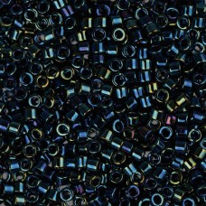 DBMC0002  Blue Iris  10/0 Cut Miyuki Delica Beads Colour Code 0002,  5.2gm appro...