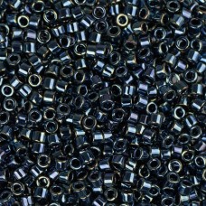 DB0006 Gunmetal Iris, Size 11/0 Miyuki Delica Beads, 50gm bag