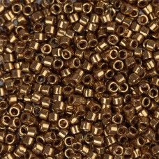 DB0022L Light Bronze Metallic, Size 11/0 Miyuki Delica Beads, Colour Code 0022L,...