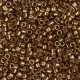 DB0022L Light Bronze Metallic, Size 11/0 Miyuki Delica Beads, Colour Code 0022L, 50gm Bag