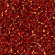 DBL0043 Red / Orange Silver Lined Size 8/0 Miyuki Delica Beads, Colour Code 0043, 5.2g approx. DBL0043 Red / Orange Silver Lined Size 8/0 Miyuki Delica Beads, Colour Code 0043, 5.2g approx.