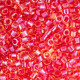 DB0062 Light Cranberry AB Lined-Dyed, Size 11/0 Miyuki Delica Beads, 50gm bag DB0062 Light Cranberry AB Lined-Dyed, Size 11/0 Miyuki Delica Beads, 50gm bag