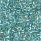 DBM0084 Seagreen AB Lined-Dyed, Size 10/0  Miyuki Delica Beads, Colour code -84 - 50g Bag