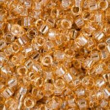 DBM0101 Light Topaz Transparent Luster, Size 10/0  Miyuki Delica Beads, Colour c...