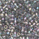 DBL0107 Transparent Grey Iris size 8/0 Miyuki Delica Beads, Colour 0107, 5.2g approx. DBL0107 Transparent Grey Iris size 8/0 Miyuki Delica Beads, Colour 0107, 5.2g approx.