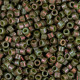 DB0131B Pink Opaque Gold Luster, Size 11/0 Miyuki Delica Beads, 50gm bag DB0131B Pink Opaque Gold Luster, Size 11/0 Miyuki Delica Beads, 50gm bag