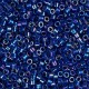DBM0165 Cobalt Blue Opaque AB, Size 10/0 Miyuki Delica Beads, Approx. 50g