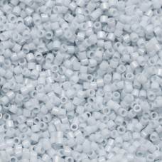 DB0209 Light Grey Opaque Luster, Size 11/0 Miyuki Delica Beads, 50 Grams