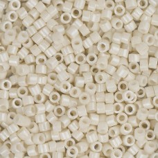 DBM0211 Alabaster Opaque Glazed Luster Size 10/0  Miyuki Delica Beads, Colour code -211 - 50g Bag