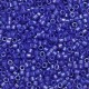 DBM0216 Cobalt Blue Opaque AB, Size 10/0  Miyuki Delica Beads, Colour code -216 - 50g Bag