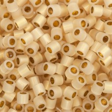 DBM0230 Cream Opal Gold 24kt Lined, Size 10/0  Miyuki Delica Beads, Colour code ...